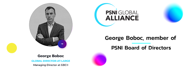 George Boboc, Managing Director GBC, continua mandatul de membru al consiliului de administratie PSNI Global Alliance